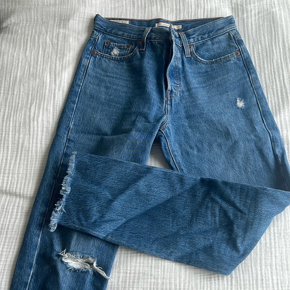 LEVIS Wedgie Ankle Sz 26 - Picture 1 of 3